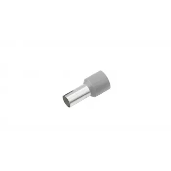 Cimco 187201 Wire End Ferrule 0.14 mm² Partially Insulated Grey 100 pcs