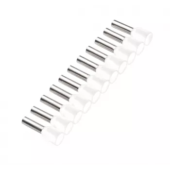 Cimco 187505 Partially Insulated Wire End Ferrule 0.5 mm² White 500 Pieces