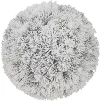 Sferă cu conuri de pin flocată EUROPALMS 20cm 83500304
