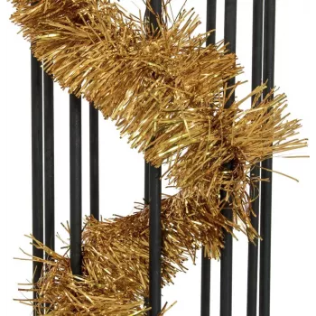 Ghirlandă metalică EUROPALMS, aurie, 12,5 x 270 cm (8350054B)
