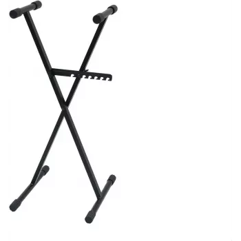 DIMAVERY SL-4 Suport de tastatură cadru X oțel negru 26702063