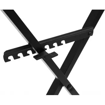 DIMAVERY SL-4 Suport de tastatură cadru X oțel negru 26702063