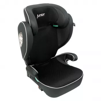 Petex Basic Plus 1600 Child Car Seat Black HDPE ECE R129 i-Size ISOFIX 100-150 cm