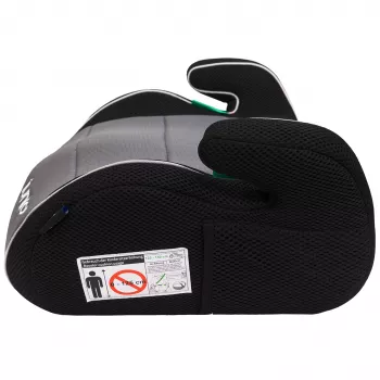 Petex Max 308 Scaun de înălțare pentru copii gri ECE R129 i-Size Grupa 2/3 125-150 cm 19-36 kg