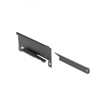 Kindermann Suport de perete pentru CablePort Desk² 60, oțel negru 5002000602
