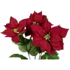 Tufă artificială de stea de Crăciun EUROPALMS, roșu, 50cm 83500439