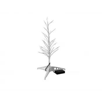 Copac decorativ EUROPALMS cu LED-uri alb cald 40cm, alimentat cu baterii (83330330)