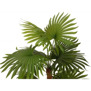 Plantă artificială palmier evantai EUROPALMS 130 cm 82509302