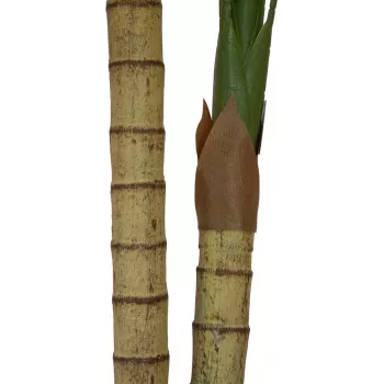 Palmier areca EUROPALMS, cu 2 tulpini, plantă artificială, 120 cm (82509410)
