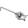 Liră de marș DIMAVERY pentru trompetă, metal nichelat, prindere cu clemă, argintie 26600540
