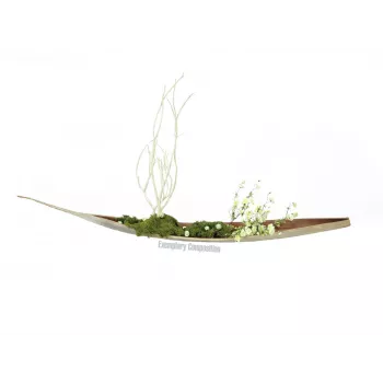 Minge decorativă EUROPALMS 3,5 cm, verde deschis, lucioasă, 48 bucăți 8350129X