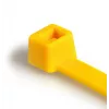 HellermannTyton T80L Colier de cablu 390mm x 4,6mm galben 100 buc. 116-05414