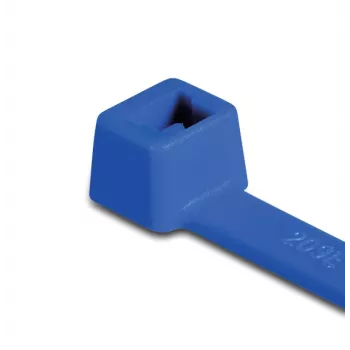 HellermannTyton T80R Colier de cablu standard, 210 x 4,6 mm, albastru, 100 buc. (116-08016)