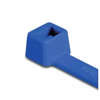 HellermannTyton T80R Colier de cablu standard, 210 x 4,6 mm, albastru, 100 buc. (116-08016)