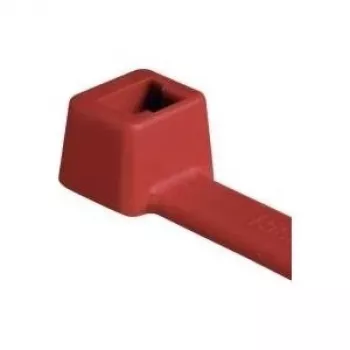 HellermannTyton T80R-N66-RD-C1 Colier de cablu standard, 210 mm x 4,6 mm, roșu, 100 buc. 116-08012