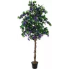 EUROPALMS Planta artificială Bougainvillea lavandă 180cm 82507036