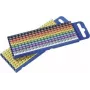 HellermannTyton 561-02100 Cleme de cablu autoadezive, multicolore, 200 buc.