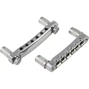 DIMAVERY Bridge & Stopbar Tailpiece for LP-Style Guitars 26300214