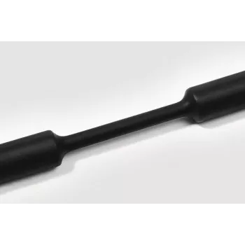 HellermannTyton TREDUX-6/2 PO-X BK 15 Tub termocontractabil, 3:1, de la 6mm la 2mm, negru, 1m