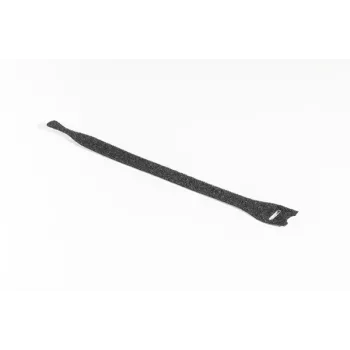 Colier de cablu cu scai HellermannTyton TEXTIE-S-PA/PP-BK-X1, 150 mm x 12,5 mm, negru, 100 bucăți 130-00012