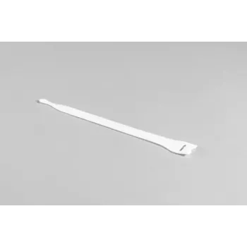 Colier de cablu cu scai HellermannTyton TEXTIE-M 200mm x 12,5mm alb, pachet de 10 (130-00021)