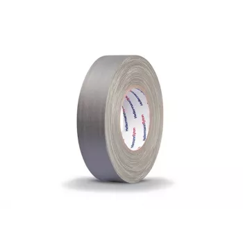Hellermann Tyton HTAPE-TEX-19x50 Grey Cotton Fabric Tape 19 mm x 50 m 712-00506