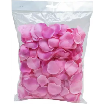 Petale de trandafir artificiale EUROPALMS, roz, 500 bucăți 82508951