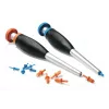HellermannTyton HTWD-RT4 Manual Rivet Setting Tool for Plastic Rivets, Blue 181-41542