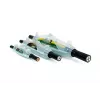 Mufă de cablu cu rășină HellermannTyton 435-12060, dreaptă, verde, 1,5-16 mm², IP68, 1 buc.