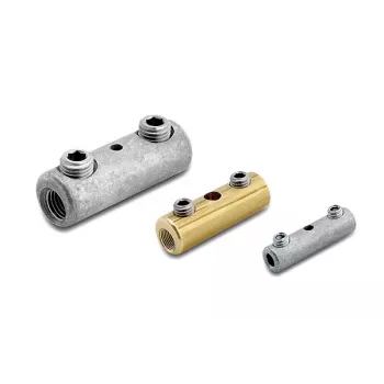 Conector de sârmă din zinc HellermannTyton 435-01509 pentru împământare, 1,5–16 mm², clemă cu șurub