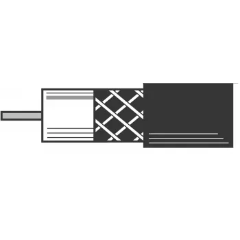 Cablu de împământare coaxial TELEVES EK1672plus negru 16mm² X2038