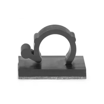 Clemă magnetică pentru cablu HellermannTyton MAGRA9, PA66/NdFeB, negru, fascicul max. 25 mm, 25 buc. 151-04467