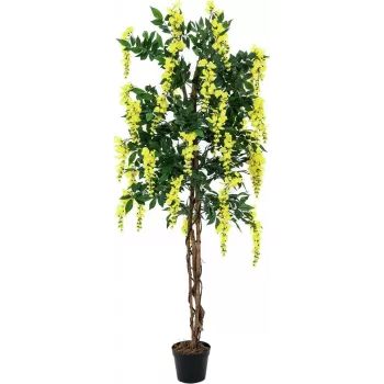 Planta artificială EUROPALMS Golden Rain Tree, galbenă, 180 cm 82507116