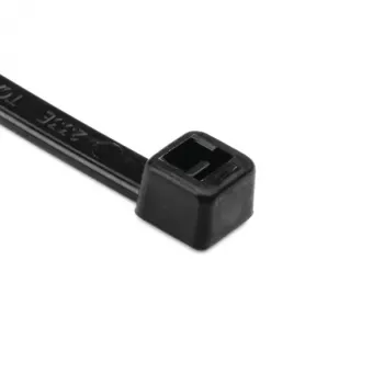 HellermannTyton T30R Weather Resistant Black Cable Ties, 150 x 3.6 mm, 100 Pack 112-03060