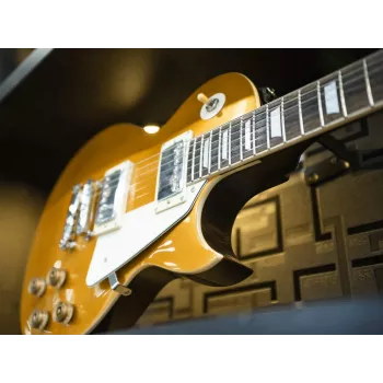 Chitară electrică DIMAVERY LP-800 Goldtop (26219402)