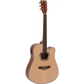 Chitară acustică DIMAVERY JK-500, cutaway, natural 26231388