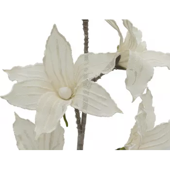 Ramură de clematis EUROPALMS (EVA), artificială, albă (82531065)
