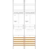 Panou de contor cu 2 câmpuri F-Tronic Z21B, înălțime 1050mm, 2-3 HZ, compatibil eHZ, bară colectoare cu 5 poli, 63A 7141303