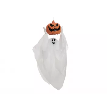Dovleac fantomă de Halloween animat EUROPALMS, 110cm 83316173