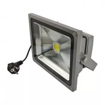 Proiector LED de exterior SYNERGY21 S21-LED-TOM01006, 50W, gri, alb neutru