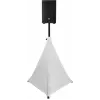 EUROPALMS Tripod Screen White Double-Sided 83312106