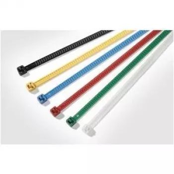 HellermannTyton LR55 Releasable Cable Tie 195 x 4.7 mm, PA66 Natural, 25 pcs 115-00008