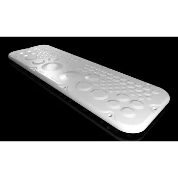 Placă de flanșă din plastic Rittal SZ AX 2563300, mărimea 3