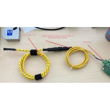 Cablu de detectare a scurgerilor de apă ALLNET MSR 15 m + 2 m racord (ALL445X-Leckage-15M-Cable)