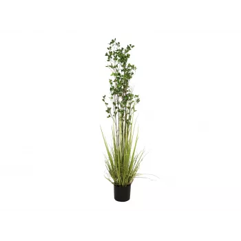 Arbust veșnic verde cu iarbă EUROPALMS, plantă artificială, 182 cm 82600185
