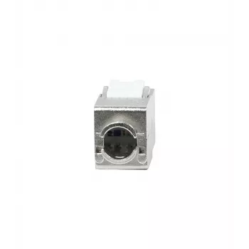 SYNERGY21 S216378V3 CAT8.1 RJ45 Keystone Module, Slim-line Short, GHMT Certified, White
