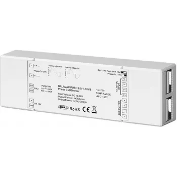 SYNERGY21 S21-LED-SR000127 RF LED Controller for Single Color LED Strips, White