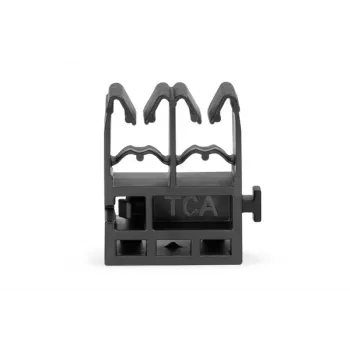 HellermannTyton QGDHC5.2-8.0M-PA66W-BK Mounting Base Cable Tie, Black, 50 pcs 151-04088