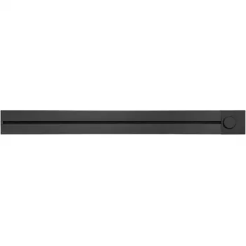 Priză SYNERGY21 MODULRAIL 800mm cu întrerupător, neagră (S21-MR006)