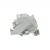 Suport modul keystone SYNERGY21 pentru șină DIN, Slim ABS, pentru 1 modul TP Slim Line (S215416V2)